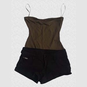 KYRRA|Olive Green Body Suit